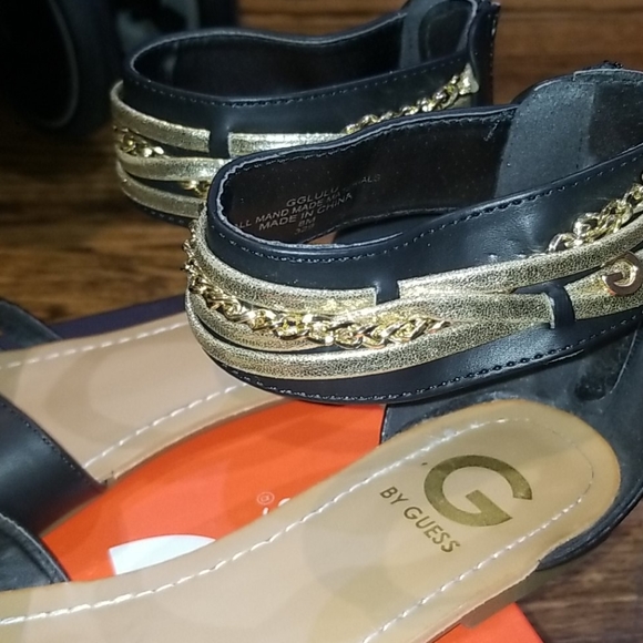 GUESS BLACK Sandals - Picture 4 of 8